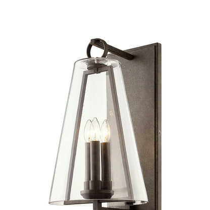 Adamson Outdoor Wall Light in Detail.