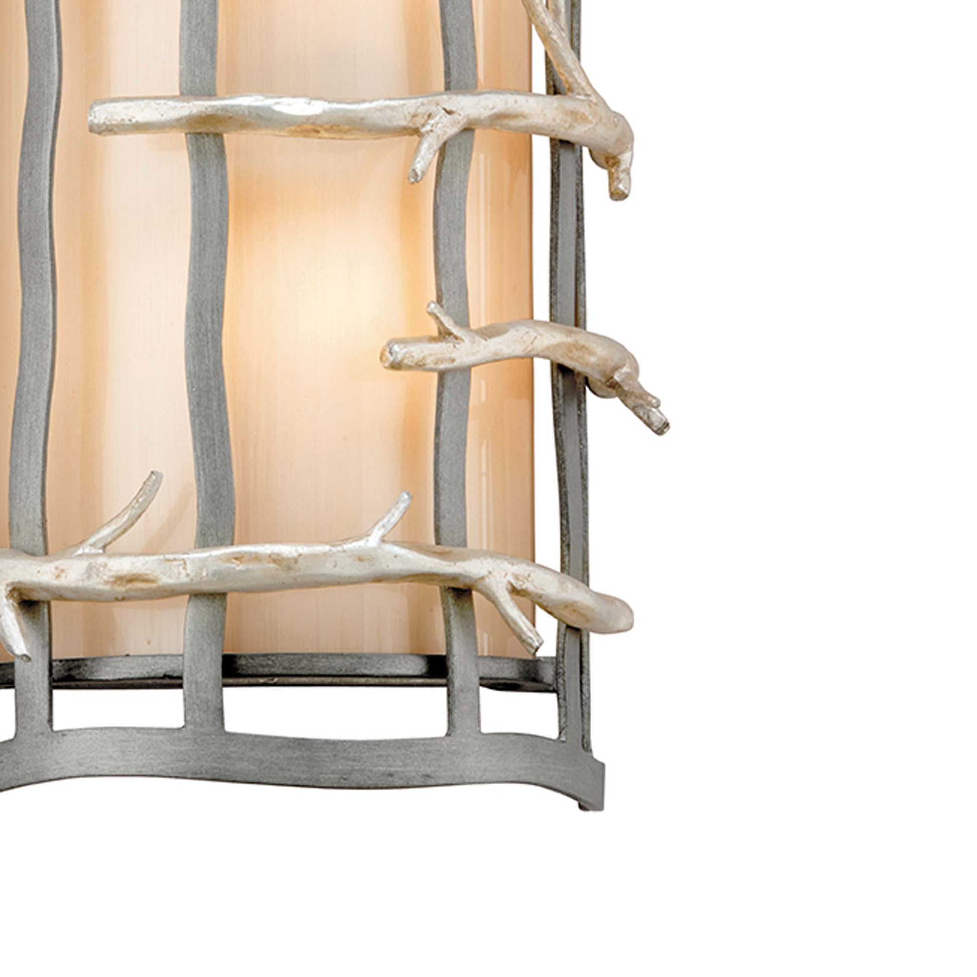 Adirondack Rectangular Wall Light in Detail.