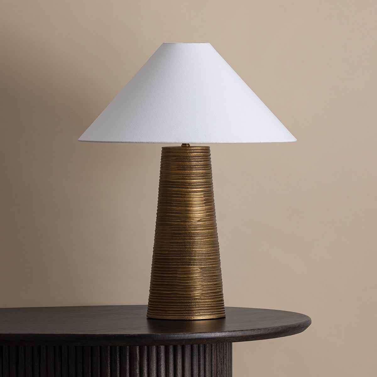 Agoura Table Lamp in Detail.