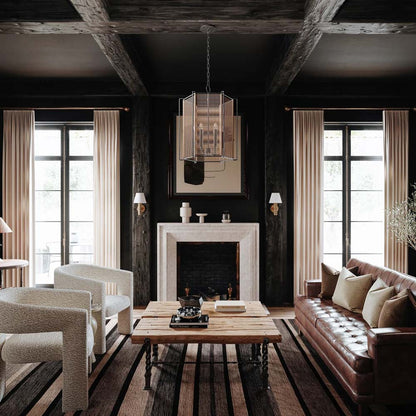 Alaric Table Lamp in living room.