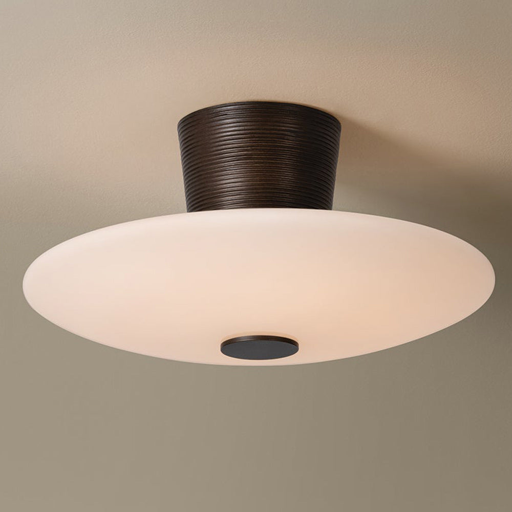 Albus LED Semi Flush Mount Ceiling Light in Detail.