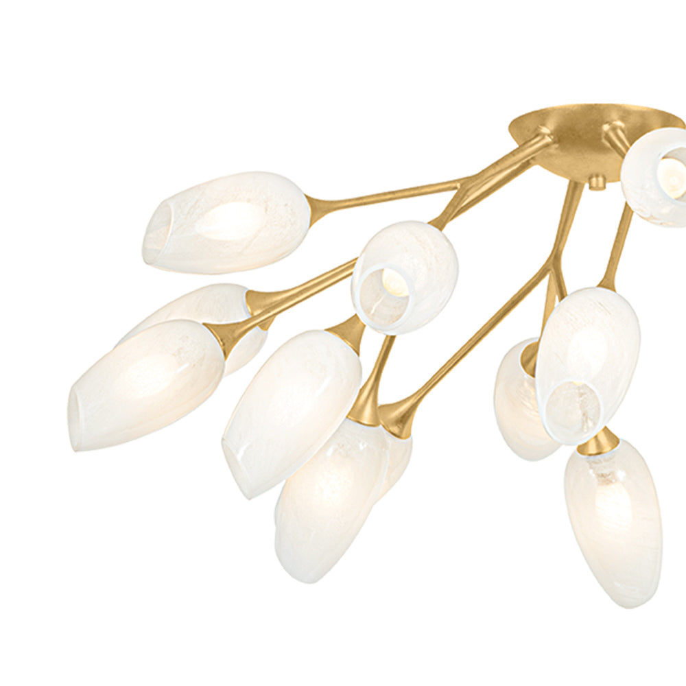 Aldean Semi Flush Mount Ceiling Light in Detail.