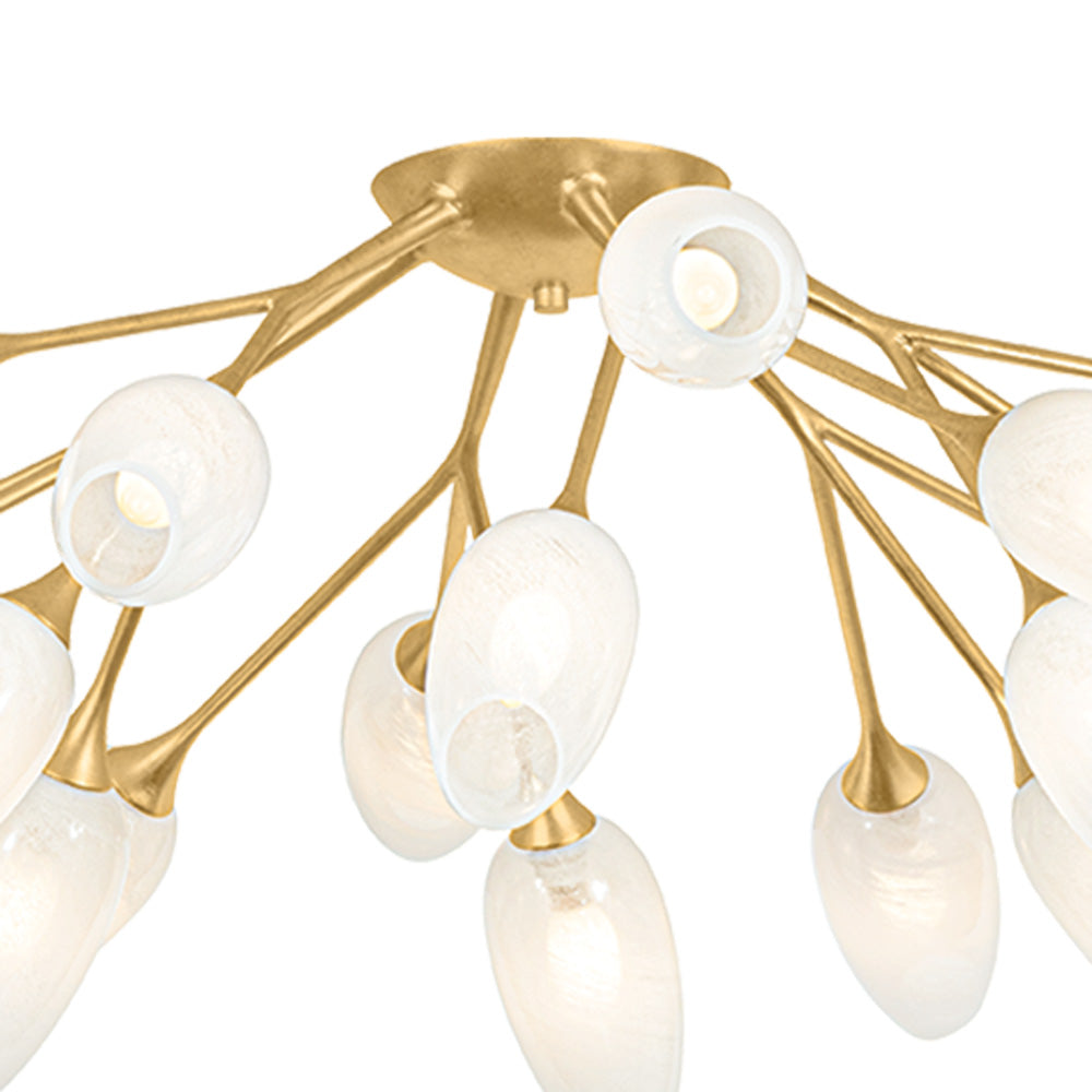 Aldean Semi Flush Mount Ceiling Light in Detail.