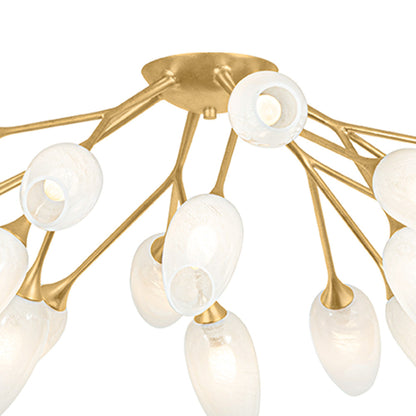 Aldean Semi Flush Mount Ceiling Light in Detail.