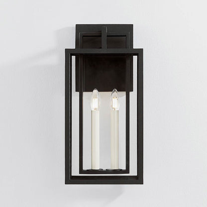 Amire Outdoor Wall Light in Detail.