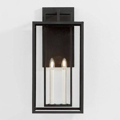 Amire Outdoor Wall Light in Detail.