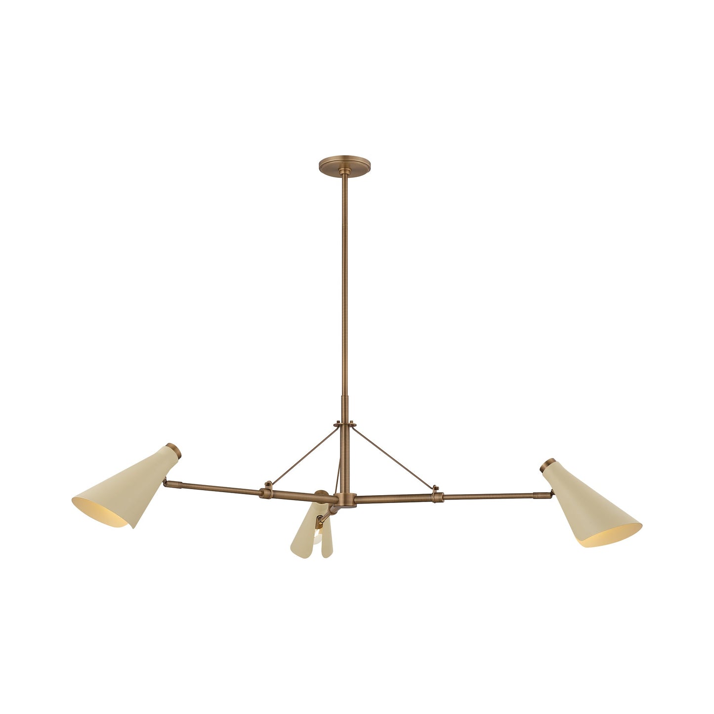 Andersen Chandelier in Soft Sand (3-Light).
