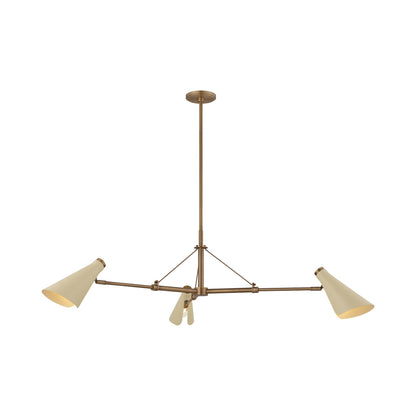 Andersen Chandelier in Soft Sand (3-Light).