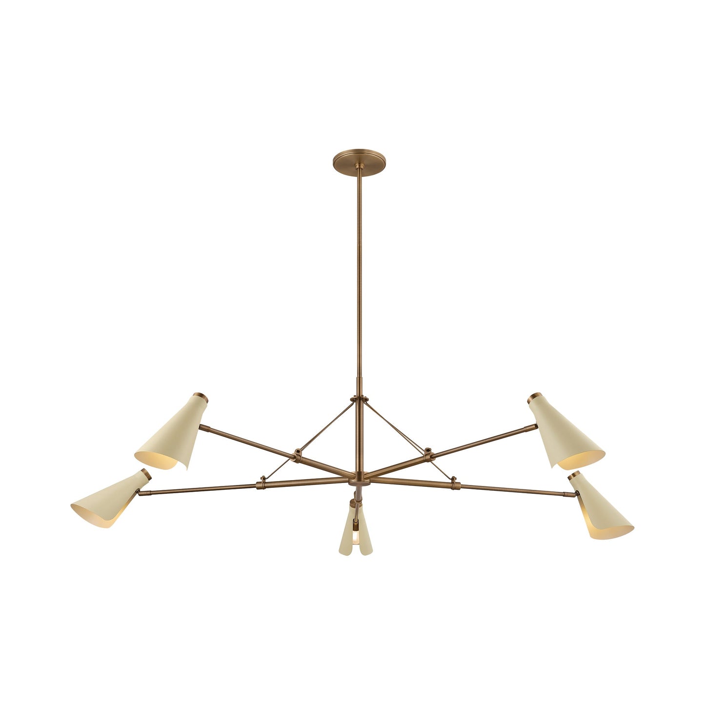 Andersen Chandelier in Soft Sand (5-Light).