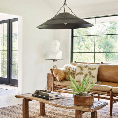 Arcane Pendant Light in living room.