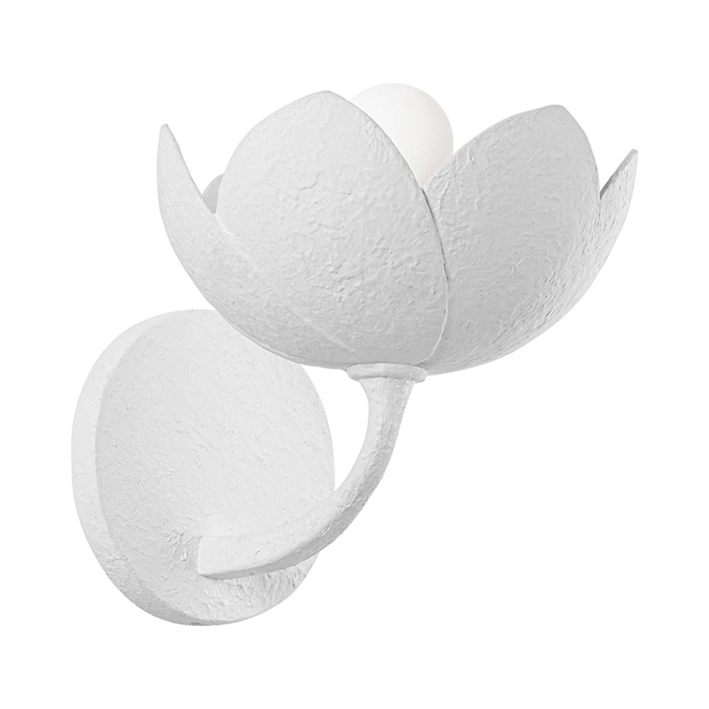 Arcata Wall Light in Gesso White.