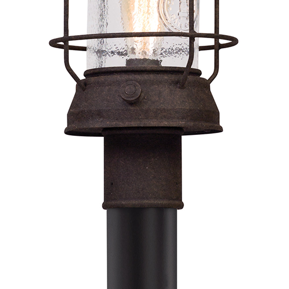Atkins Outdoor Post Light in Detail.