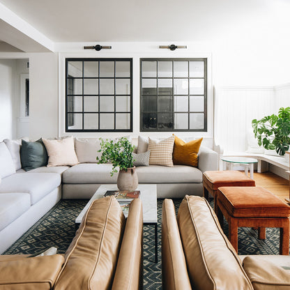 Atlas Wall Light in living room.