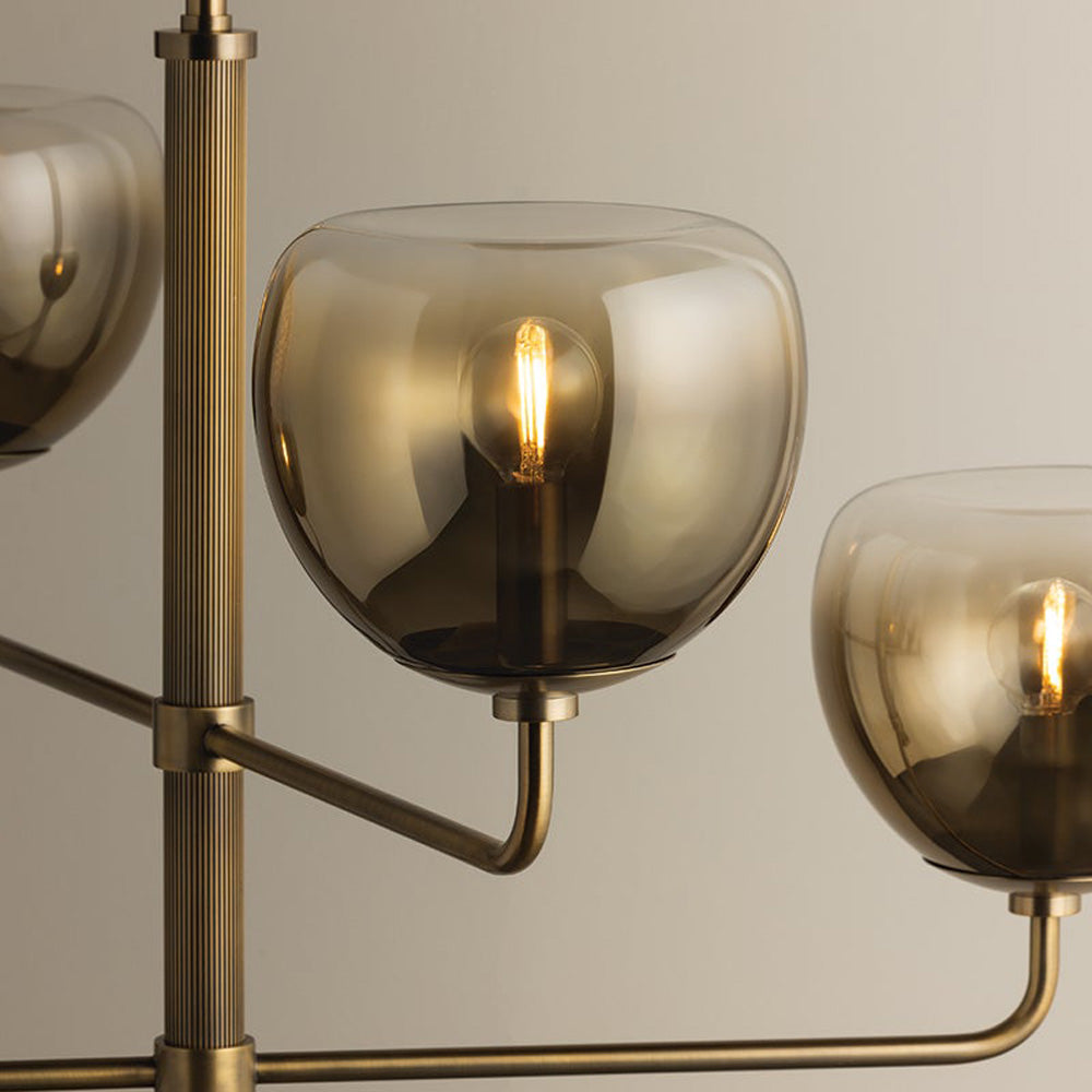 August Chandelier in Detail.