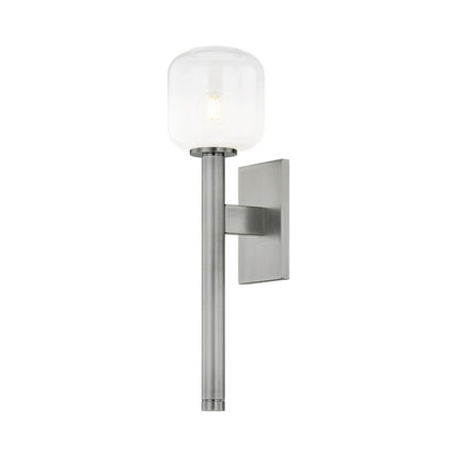 Axton Wall Light in Vintage Pewter.