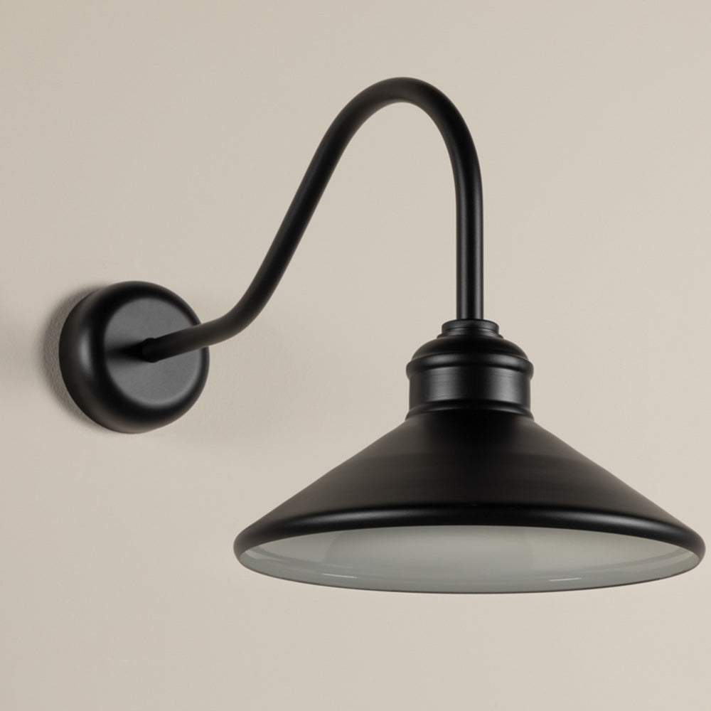 Bakersfield Outdoor Wall Light in Detail.