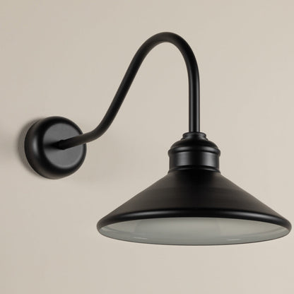 Bakersfield Outdoor Wall Light in Detail.