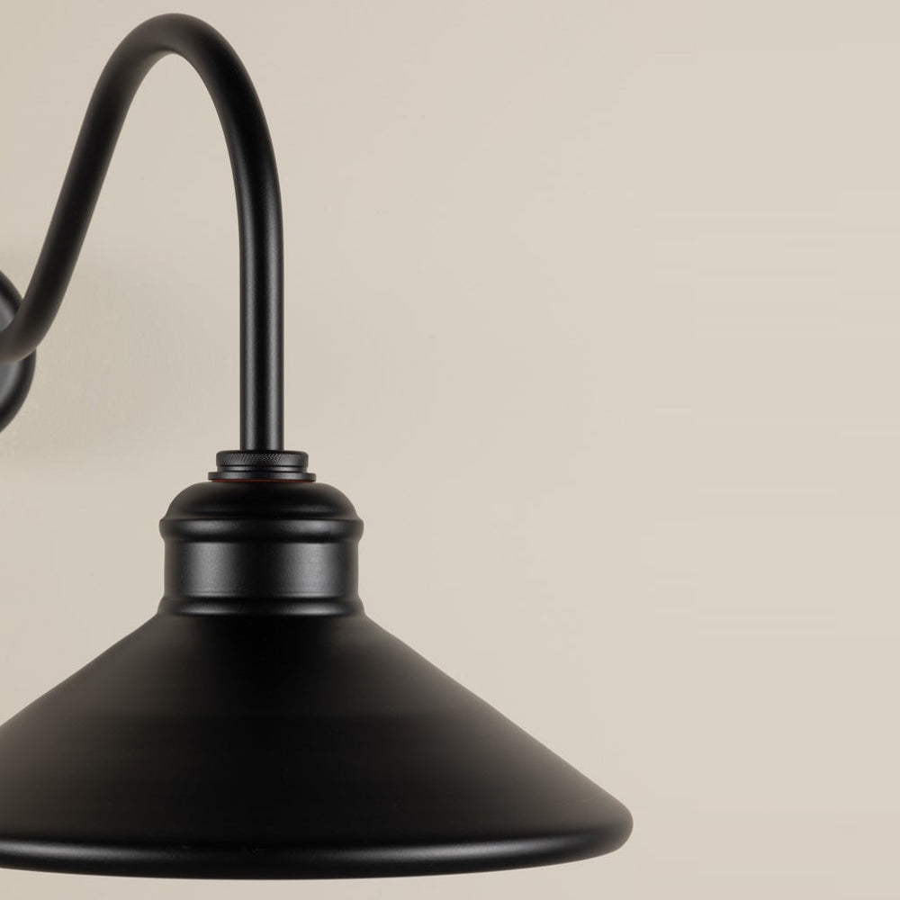 Bakersfield Outdoor Wall Light in Detail.