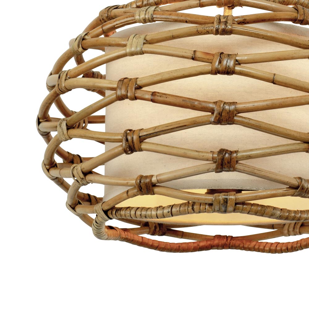 Balboa Semi Flush Mount Ceiling Light in Detail.