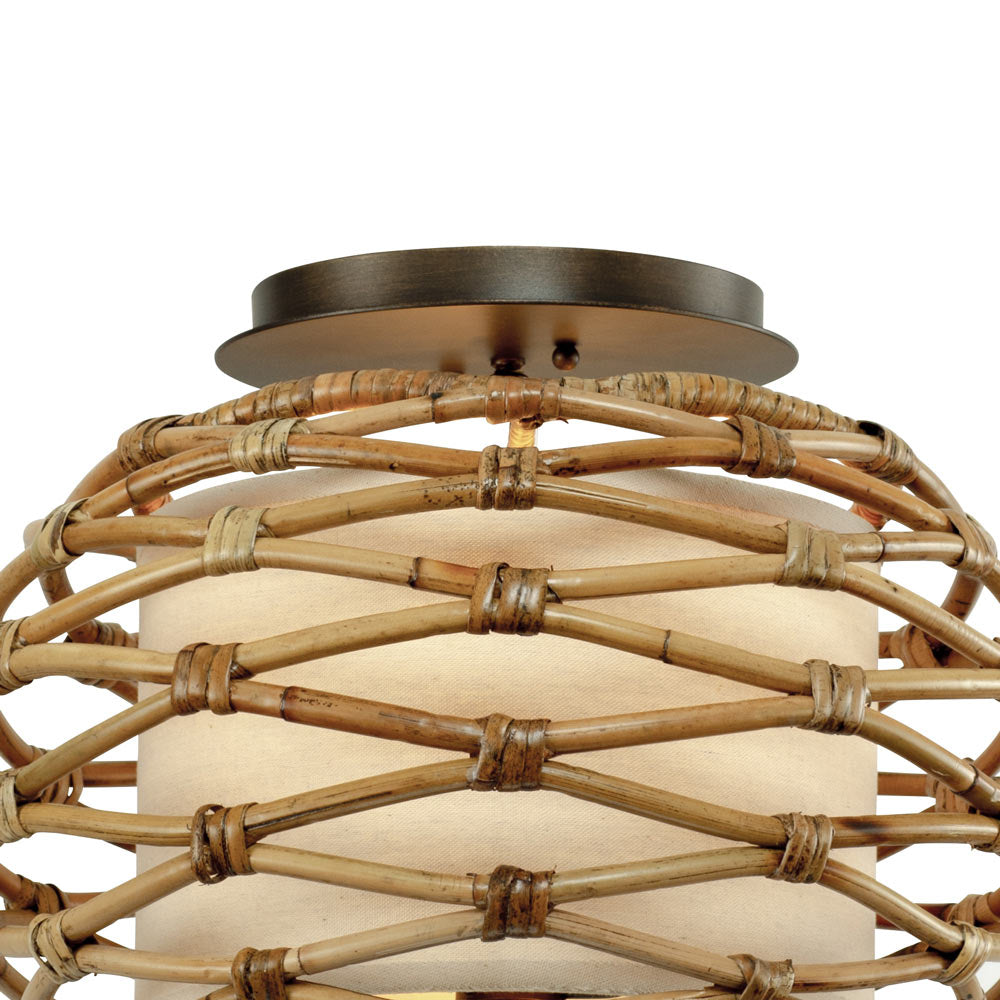 Balboa Semi Flush Mount Ceiling Light in Detail.