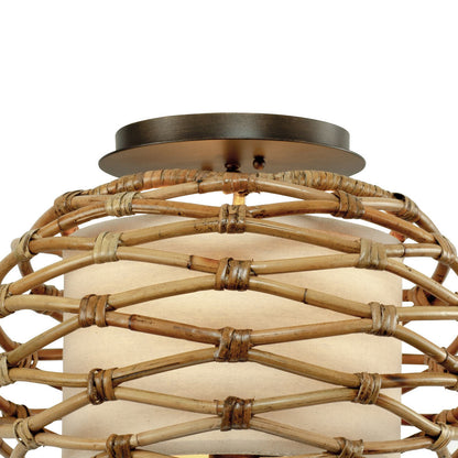 Balboa Semi Flush Mount Ceiling Light in Detail.