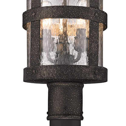 Barbosa Outdoor Post Light in Detail.