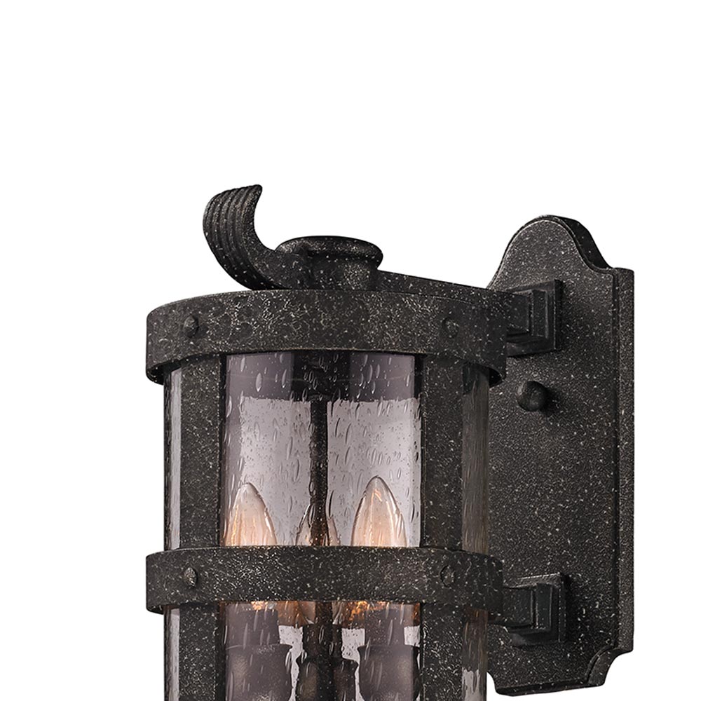 Barbosa Outdoor Wall Light in Detail.