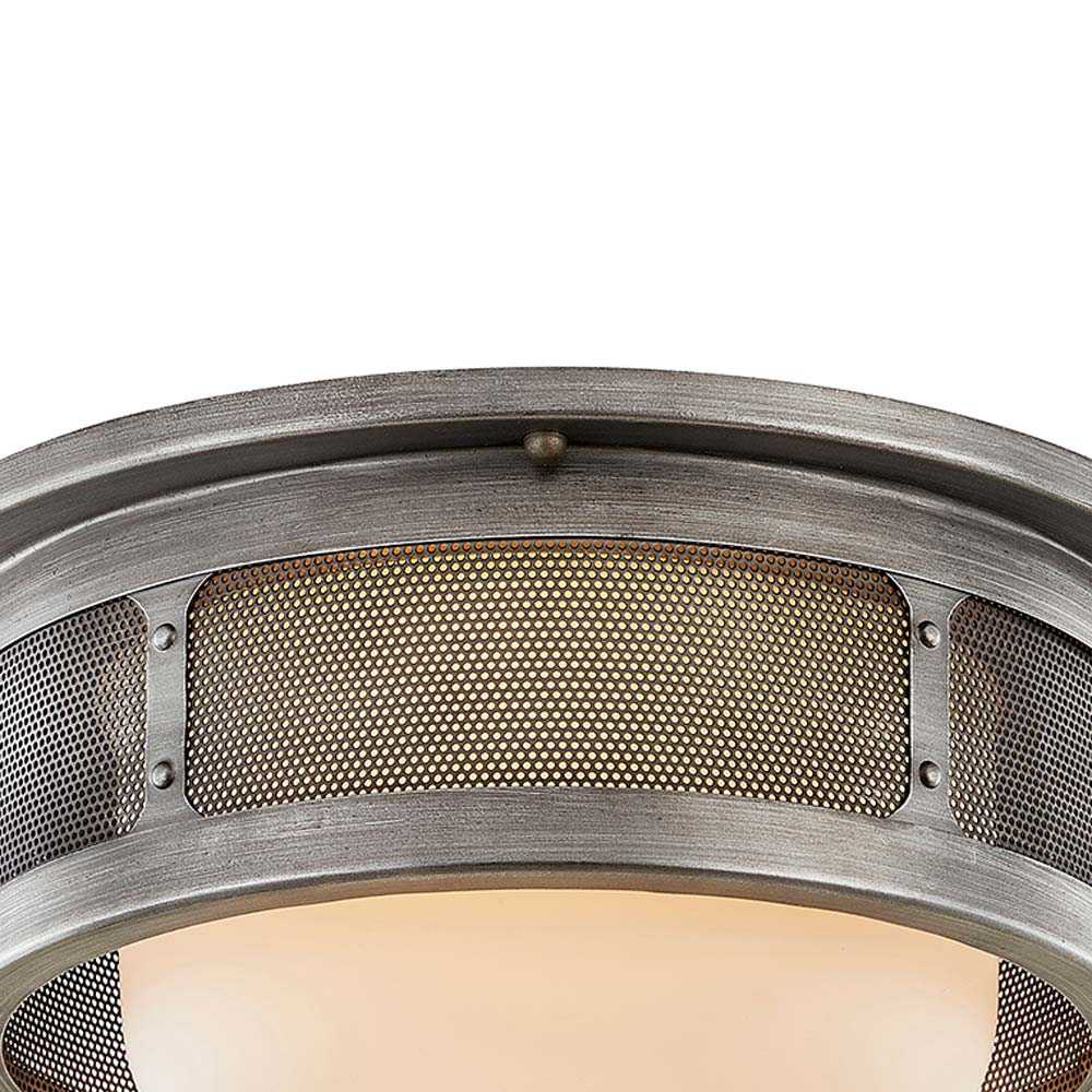 Bauer Flush Mount Ceiling Light in Detail.