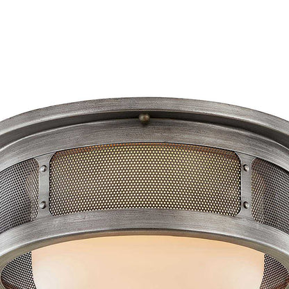 Bauer Flush Mount Ceiling Light in Detail.