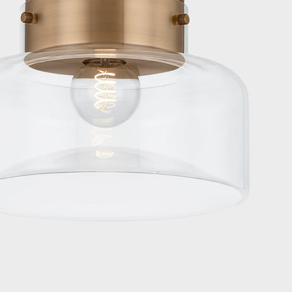 Bellow Flush Mount Ceiling Light in Detail.