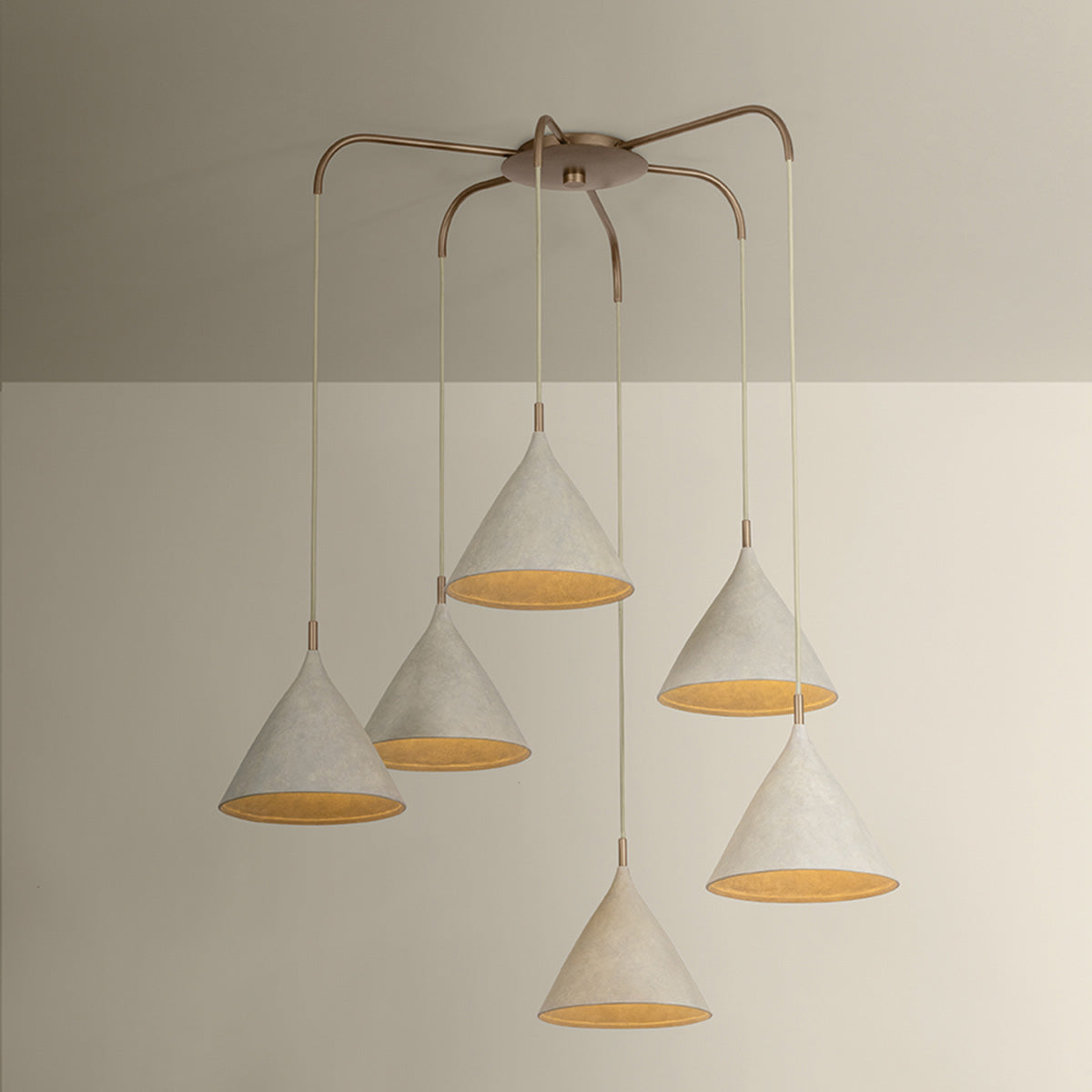 Benson Chandelier in Detail.