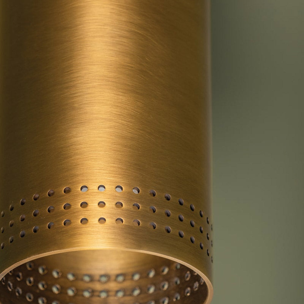 Berg Flush Mount Ceiling Light in Detail.