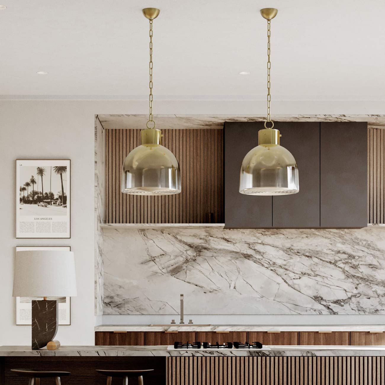 Beryl Pendant Light in kitchen.