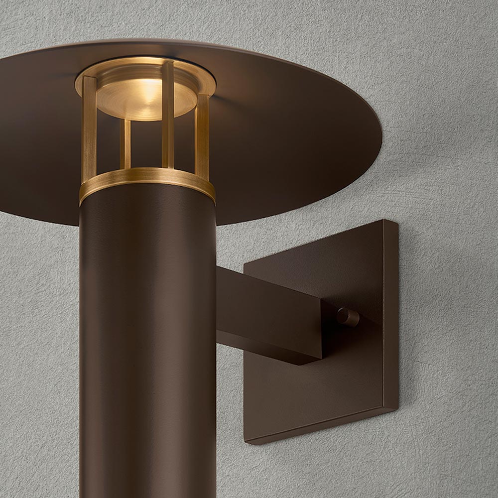 Birk Outdoor Wall Light in Detail.
