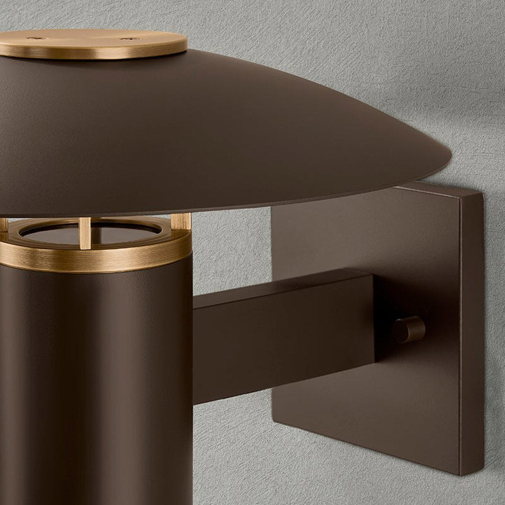Birk Outdoor Wall Light in Detail.