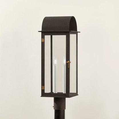 Bohen Outdoor Post Light in Detail.
