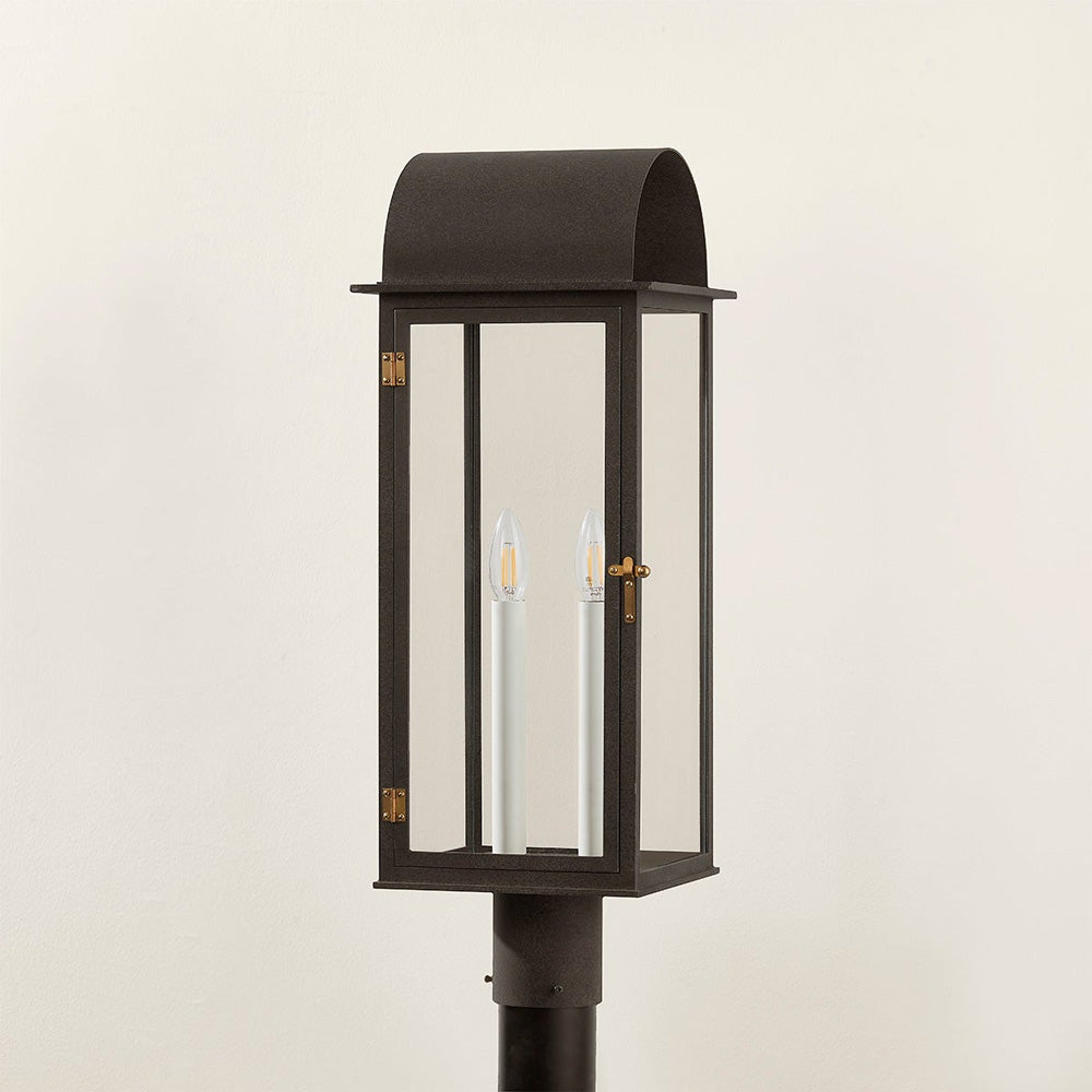 Bohen Outdoor Post Light in Detail.