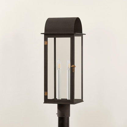 Bohen Outdoor Post Light in Detail.