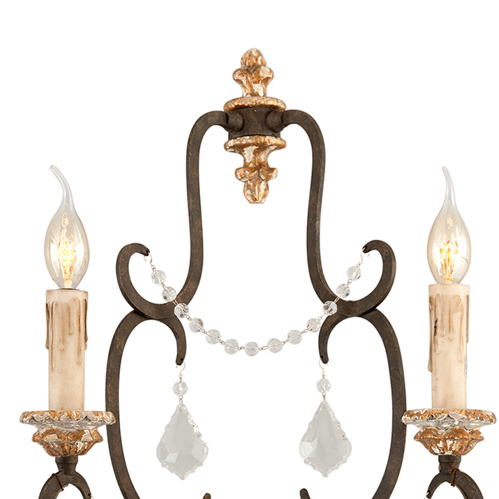 Bordeaux Wall Light in Detail.