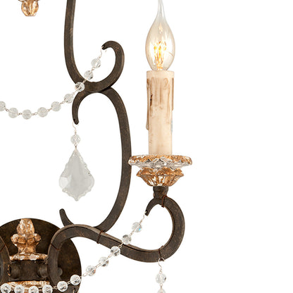Bordeaux Wall Light in Detail.