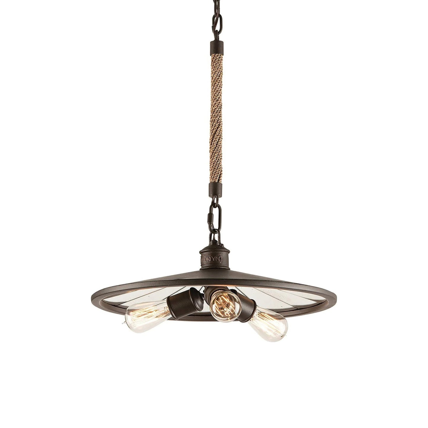 Brooklyn Multi Light Pendant Light (3-Light).