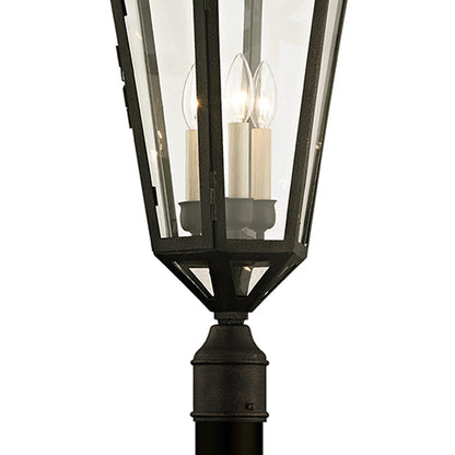 Calabasas Outdoor Post Light in Detail.