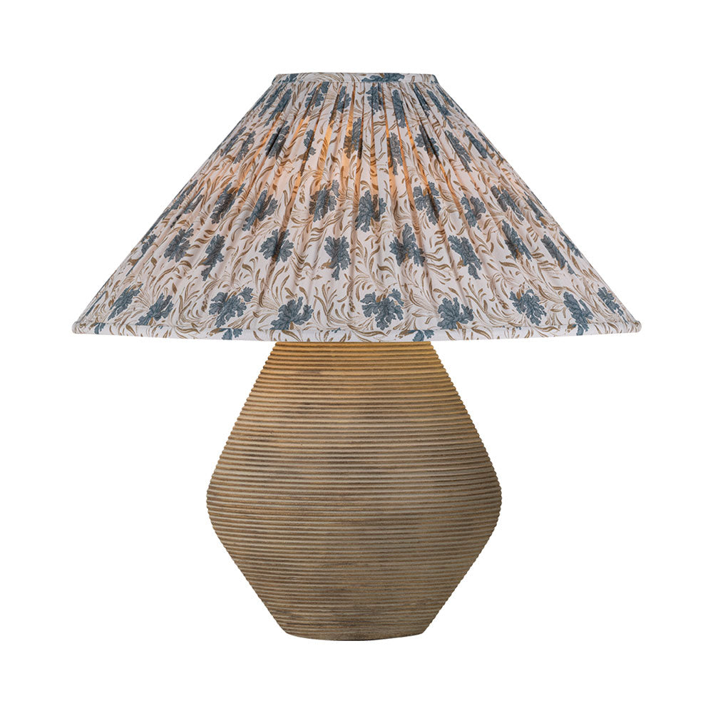 Calabria PTL1011 Table Lamp in Bloom Slate.