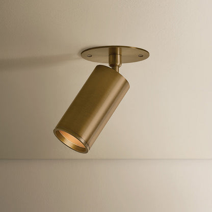 Caleb Flush Mount Ceiling Light in Detail.