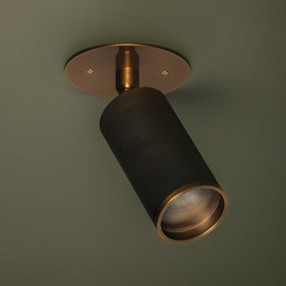 Caleb Flush Mount Ceiling Light in Detail.