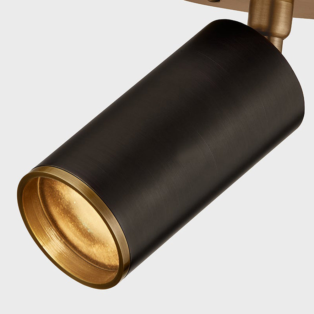 Caleb Flush Mount Ceiling Light in Detail.
