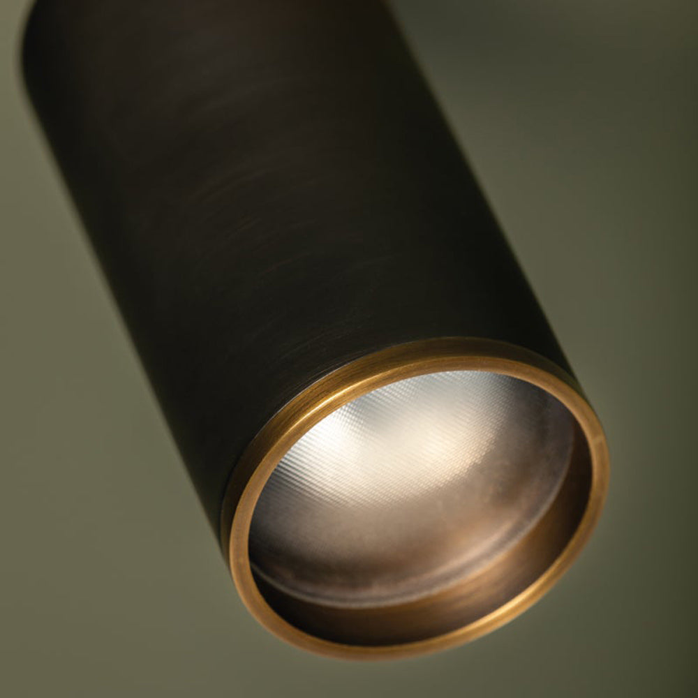 Caleb Flush Mount Ceiling Light in Detail.