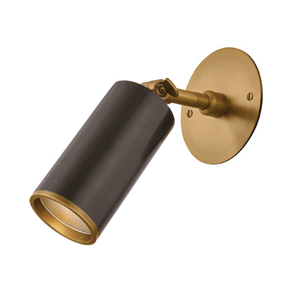 Caleb Wall Light in Bronze.