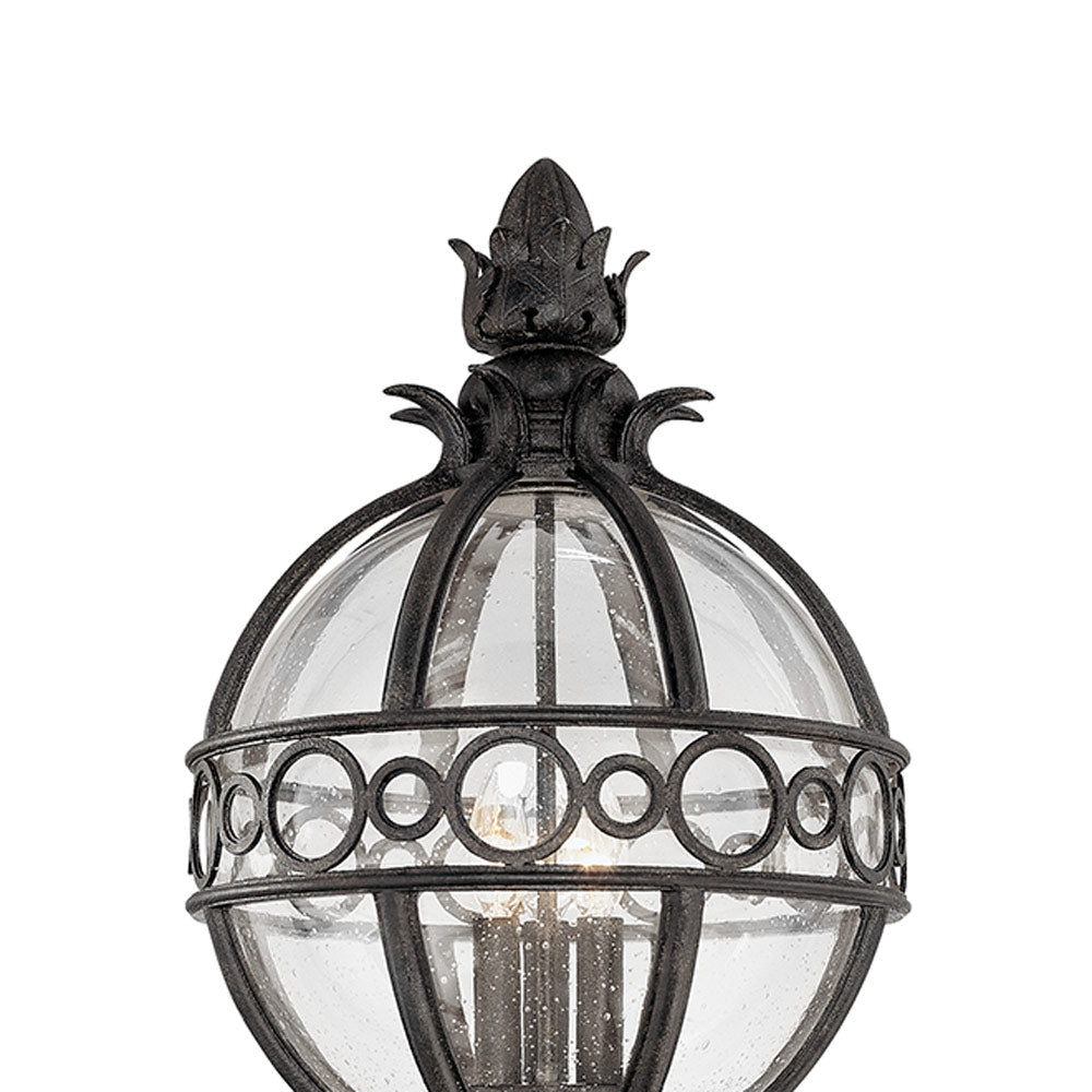 Campanile Outdoor Post Light in Detail.