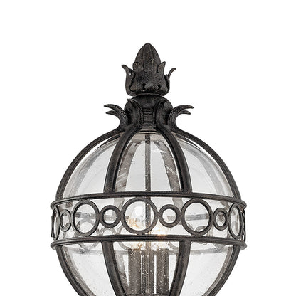 Campanile Outdoor Post Light in Detail.